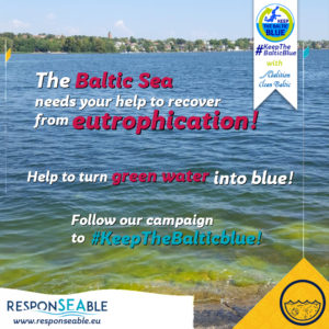 Banner BEV "Keep the Baltic blue"