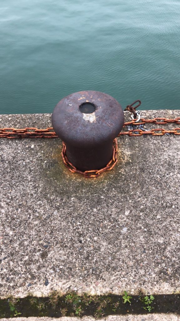 Helgoland, ein Poller