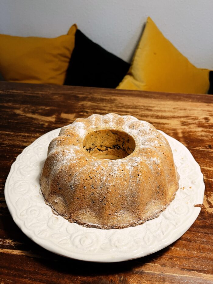 Ein Kuchen aus einer Springform