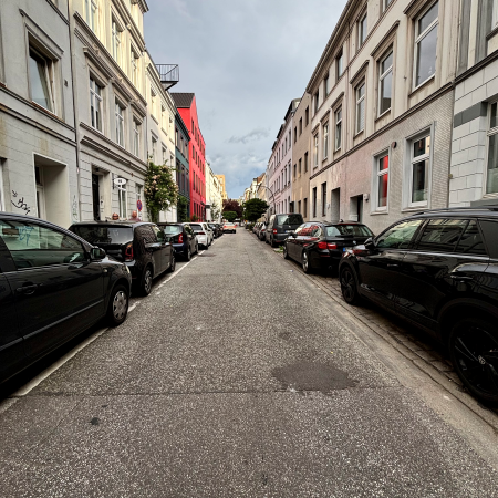 Die Gurlittstraße in Hamburg St. Georg