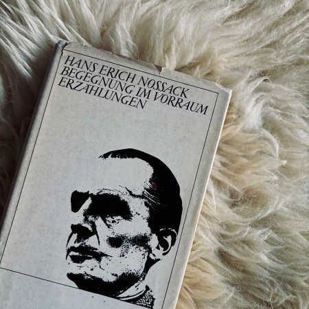 Das Buch "Begegnung im Vorraum" von Hans Erich Nossack