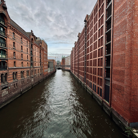 Speicherstadt, Fleetblick