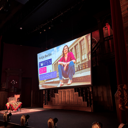 Die Bühne im Imperial-Theater für Katja Berlin