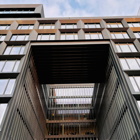 Ein Büro-Neubau am Herrengrabenfleet