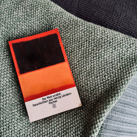 Eine Kurzgeschichten-Anthologie mit einem Rothko-Bild auf dem Cover