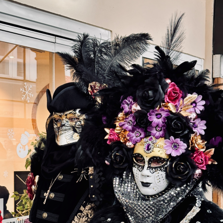 Darsteller im venezianischen Karneval