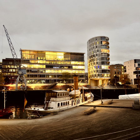 Abendlicht in der Hafencity