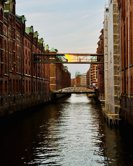 Abendlicht in der Speicherstadt