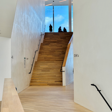 Eine Treppe in der Elphi