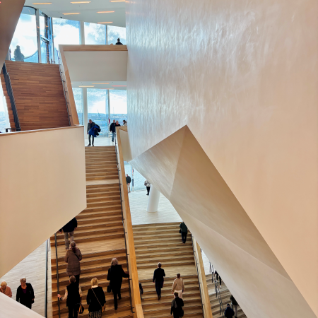 Treppen in der Elphi