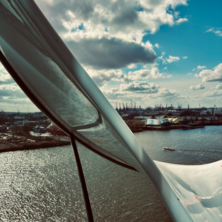 Ausblick aus der Elphi