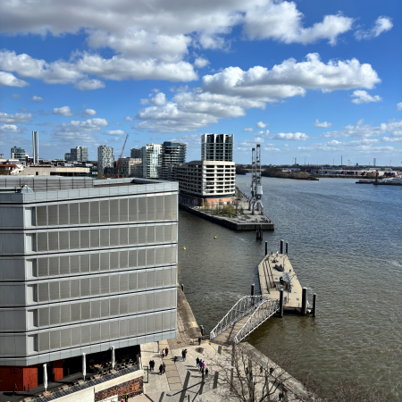 Panoramablick von der Elphi