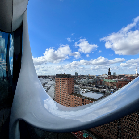 Ausblick aus der Elphi