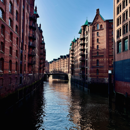 Fleet in der Speicherstadt