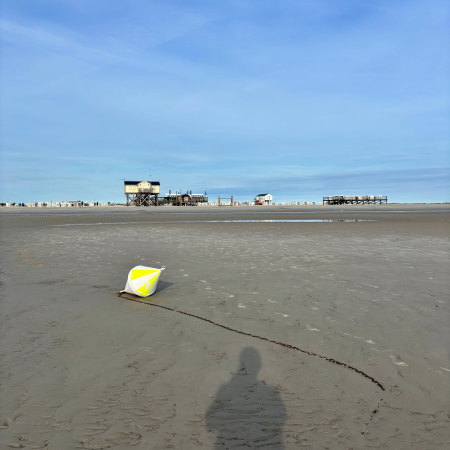 Pfahlbauten am Strand von SPO
