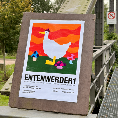 Hinweistafel zu Entenwerder1