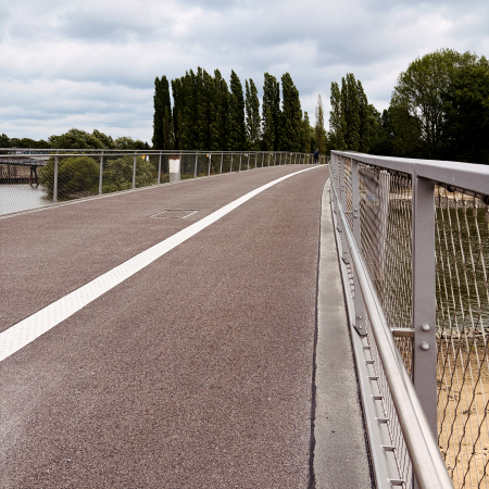 Die neue Entenwerderbrücke