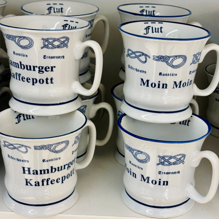 Hamburger Souvenir-Kaffeebecher