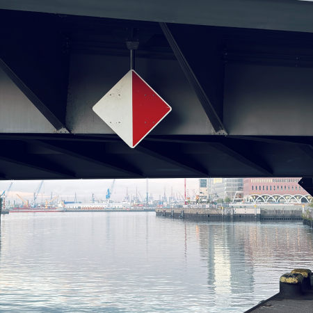 Brückendetail im Baakenhafen
