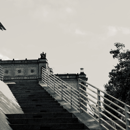 Die Kunsthalle in S/W
