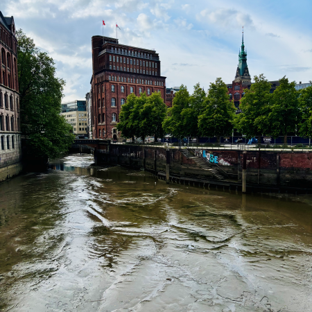 Blick über den Nikolaifleet